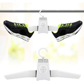 Jadpes Clothes Dryer Foldable, Travel Portable Electric Clothes Drying Hanger Dryer Rack Machine US Plug 110-240V for Socks, Bras, Lingerie, Clothes, Sturdy in Kuwait
