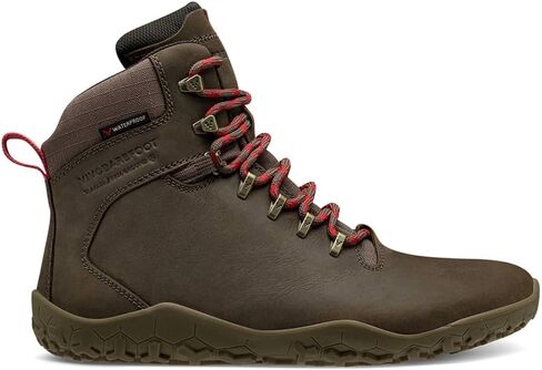 VIVOBAREFOOT Tracker II FG, Mens Leather Waterproof Hiking Boot With Barefoot Firm Ground Sole and Thermal Protection in Saudi Arabia