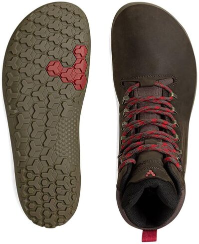 VIVOBAREFOOT Tracker II FG, Mens Leather Waterproof Hiking Boot With Barefoot Firm Ground Sole and Thermal Protection in Saudi Arabia
