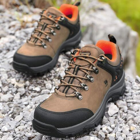 CAMEL CROWN Hiking Shoes Men Trekking Shoe Low Top Outdoor Walking Waterproof Leather Trail Sneakers in Saudi Arabia