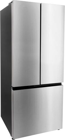 RecPro RV Refrigerator Stainless Steel | 16 Cubic Feet | 12-Volt | French Style Doors | Low Wattage in Saudi Arabia