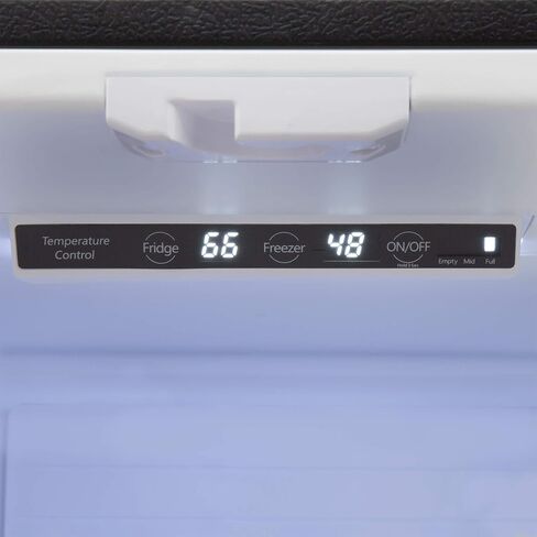 RecPro RV Refrigerator Stainless Steel | 16 Cubic Feet | 12-Volt | French Style Doors | Low Wattage in Saudi Arabia