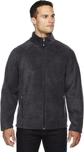 North End Men's Zipper Fleece Polyester Jacket in Saudi Arabia