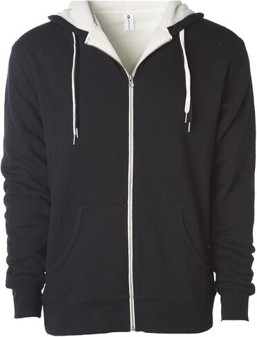 Klothwork Sherpa Hoodie, Fleece Zip Up Sherpa Lined Jacket Men & Women in Saudi Arabia