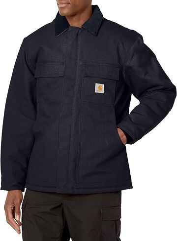 معطف Carhartt الرجالي الفضفاض ذو المقاس التقليدي المعزول على شكل بطة in Kuwait