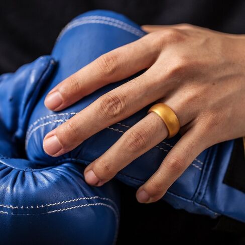 ThunderFit Mens Silicone Wedding Rings Wedding Bands - 5 Pack / 4 Pack / 3 Pack - 8.7mm Wide (2mm Thick) in Saudi Arabia