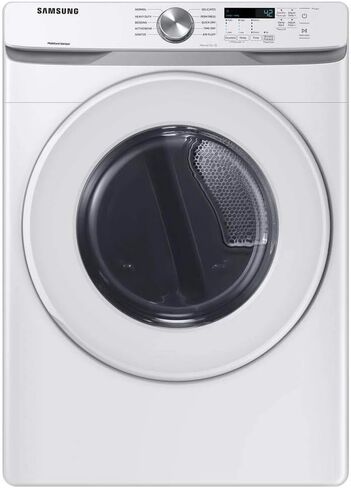 SAMSUNG 7.5 Cu. Ft. White Electric Dryer in Saudi Arabia