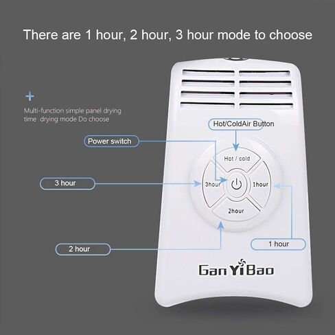 Jadpes Clothes Dryer Foldable, Travel Portable Electric Clothes Drying Hanger Dryer Rack Machine US Plug 110-240V for Socks, Bras, Lingerie, Clothes, Sturdy in Saudi Arabia
