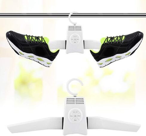 Jadpes Clothes Dryer Foldable, Travel Portable Electric Clothes Drying Hanger Dryer Rack Machine US Plug 110-240V for Socks, Bras, Lingerie, Clothes, Sturdy in Saudi Arabia