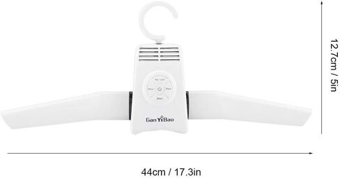 Jadpes Clothes Dryer Foldable, Travel Portable Electric Clothes Drying Hanger Dryer Rack Machine US Plug 110-240V for Socks, Bras, Lingerie, Clothes, Sturdy in Saudi Arabia