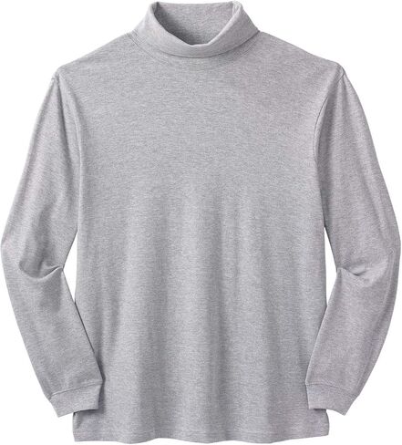 KingSize Men's Big & Tall Turtleneck Long-Sleeve Tee in Kuwait