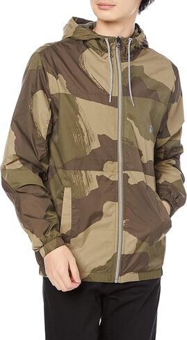 سترة Volcom الرجالية ذات القلنسوة من Ermont Windbreaker in Kuwait