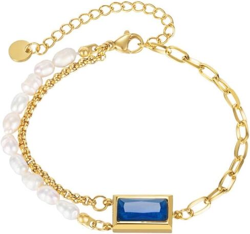 Jonline24h Mens Womens Stainless Steel Good Luck Love Link Pearls Bracelet Bangle Silver in Kuwait