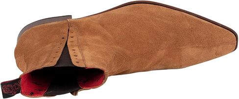 Jeffery West Men's Suede Chelsea Boots, Brown in Saudi Arabia