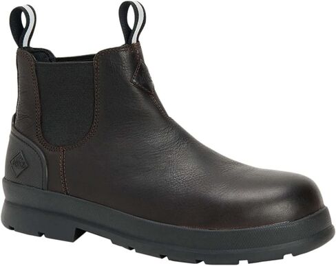 حذاء Muck Boot الرجالي Chore Barn مقاس 6 بوصات مقاوم للماء ومقدمة مركبة كاجوال - بني in Kuwait