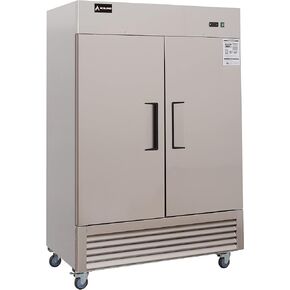 Aceland ETL Certified Commercial Freezer 2 door Stainless Steel Reach in Solid door Upright Fan Cooling Cooler for Restuarant,Bar,Shop,Residential 49 Cu.ft (Commercial Kitchen Equipment) in Kuwait