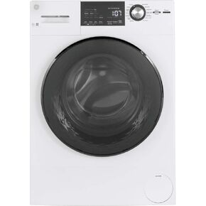 GE GFW148SSMWW Frontload Washer with Steam, 2.4 Cu. Ft. Capacity, White in Kuwait