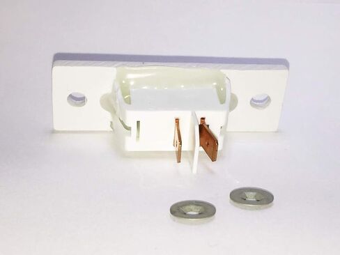 Compatible for Jenn-air Cooktop Stove Fan Switch (White Color) Replacement (Not Original) 2 Wire Kit 12001130 in Saudi Arabia