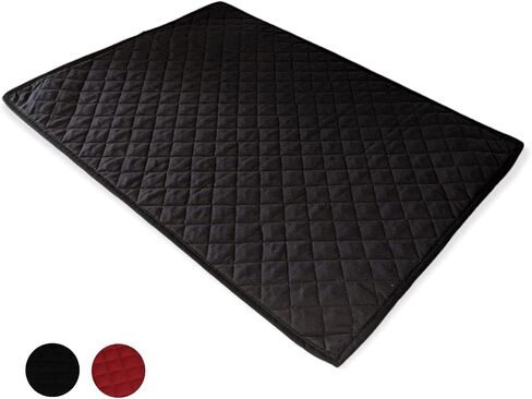 Glass Top Stove Cover, Cooktop Cover, Stove Top Cover & Protector, Ceramic Stove Cover - Quilted Fabric 100% Cotton Facing - Protects Electric Stove - Glass Cooktop - Washer and Dryer Top (Burgundy) in Kuwait
