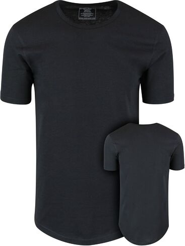 ShirtBANC Mens Hipster Hip Hop Long Drop Tail T Shirts Dropcut Shirt Long Line Shirt in Saudi Arabia