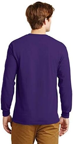 Gildan Ultra Cotton 6 oz. Long-Sleeve T-Shirt (G240) PURPLE in Saudi Arabia