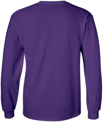 Gildan Ultra Cotton 6 oz. Long-Sleeve T-Shirt (G240) PURPLE in Saudi Arabia