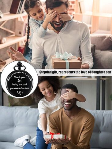 ساعة جيب كوارتز من Tatuo Dad Gifts لوالد الزوجة وعيد ميلاد زوج الأم وعيد الميلاد in Saudi Arabia