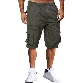 Mens Shorts Casual Men's Sports Pocket Workwear Casual Loose Shorts Jogging Soft Cotton Men in Saudi Arabia