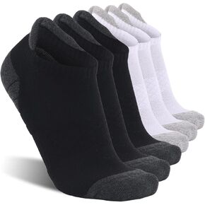 JTCMOJS Ankle Socks for Men Athletic Running Cushioned Breathable Low Cut Sports Tab Socks 6 Packs in Saudi Arabia