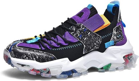 GSIGUL Mens Running Shoes Sports Athletic Fashion Sneakers Lightweight Tennis Walking Shoes Workout Shoes in Kuwait
