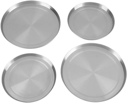 Electric Stove Burner Covers, 4Pcs/Set Stainless Steel Kitchen Stove Top Burner Covers Cooker Protection in Saudi Arabia