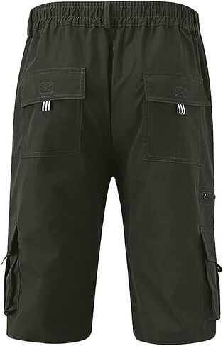 Mens Shorts Casual Men's Sports Pocket Workwear Casual Loose Shorts Jogging Soft Cotton Men in Saudi Arabia