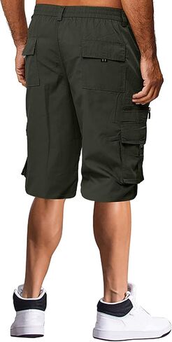 Mens Shorts Casual Men's Sports Pocket Workwear Casual Loose Shorts Jogging Soft Cotton Men in Saudi Arabia