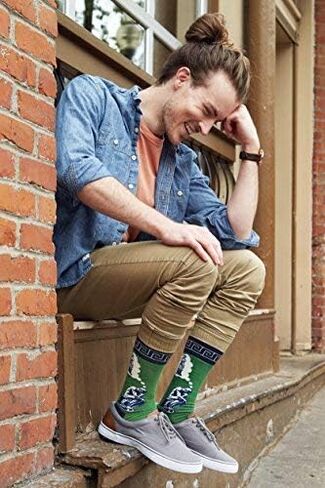 جوارب تثقيفية للرجال من فوت ترافيك - تناسب أحذية الرجال بمقاسات 7-12 in Kuwait