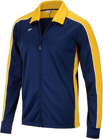Speedo Men's Jacket Full Zip Collard Streamline Team Warm Up in Kuwait