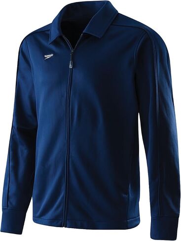 Speedo Men's Jacket Full Zip Collard Streamline Team Warm Up in Kuwait