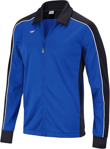 Speedo Men's Jacket Full Zip Collard Streamline Team Warm Up in Kuwait