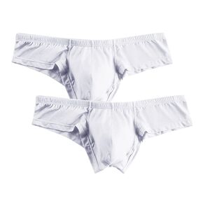 WINDAY Men's Briefs Micro Modal Bikini Briefs and Low Rise Underwear AD325