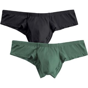 WINDAY Men's Briefs Micro Modal Bikini Briefs and Low Rise Underwear AD325 in Kuwait