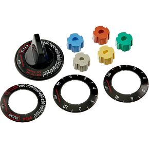 Range Kleen 8111 Electric Range and Oven Replacement Knob Kit, Black in Kuwait