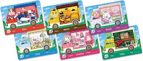 Nintendo Amiibo Animal Crossing New Horizon Sanrio Collaboration Exclusive Pack - 6 Cards [video game] in Saudi Arabia