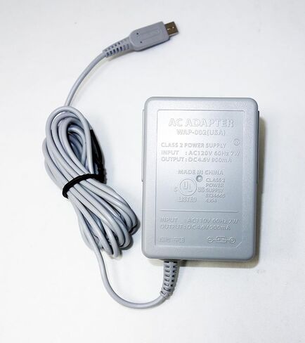 Original Nintendo 3DS XL Power Adapter Charger WAP-002 - Bulk Packaging in Kuwait