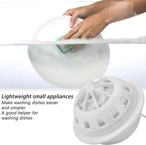 USB Dishwasher, Dish Washing Machine Household Kitchen Supply 15 Minutes Quickly Remove To Dishware Fruit Vegetable(green) in Kuwait