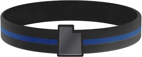 Thin Blue Line State Bracelets in Saudi Arabia