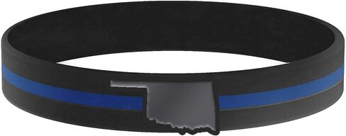 Thin Blue Line State Bracelets in Saudi Arabia