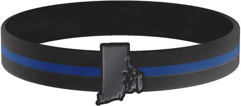 Thin Blue Line State Bracelets in Saudi Arabia
