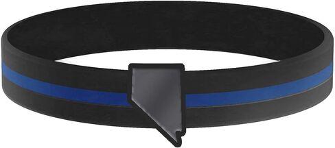 Thin Blue Line State Bracelets in Saudi Arabia
