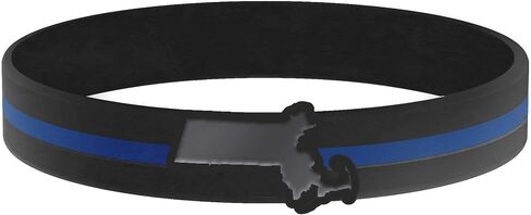 Thin Blue Line State Bracelets in Saudi Arabia