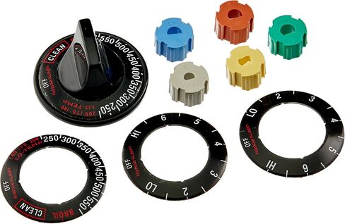 Range Kleen 8111 Electric Range and Oven Replacement Knob Kit, Black in Saudi Arabia