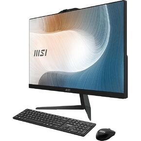 ام اس اي ايه ام 242T AIO كمبيوتر محمول، شاشة 23 انش فل اتش دي لمس، انتل كور i3-1115G4، ذاكرة 8 جيجابايت، ذاكرة 256 جيجابايت، واي فاي 6، BT 5.1، كاميرا ويب فل اتش دي، اسود، ويندوز 11 هوم (11M-1431US) in Kuwait